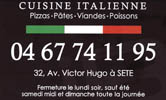 Partenaire: Isolabella, cuisine italienne
